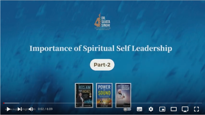 Self Leadership - Part 2